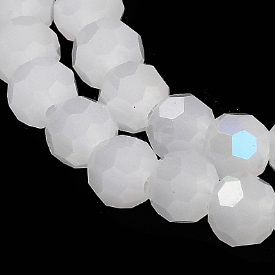 Imitation Jade Glass Beads Strands EGLA-A035-J4mm-L05-1