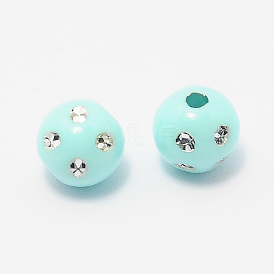Opaque Acrylic Beads PB21P9481C06-1