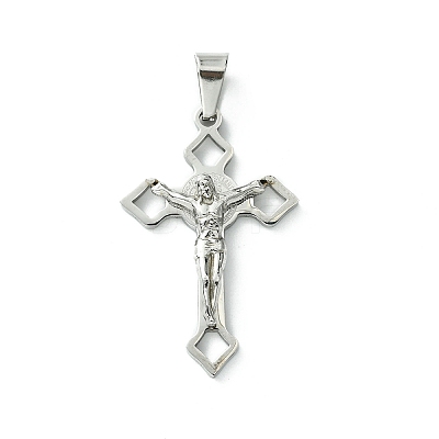 Non-Tarnish 304 Stainless Steel Pendants STAS-D087-02P-01-1