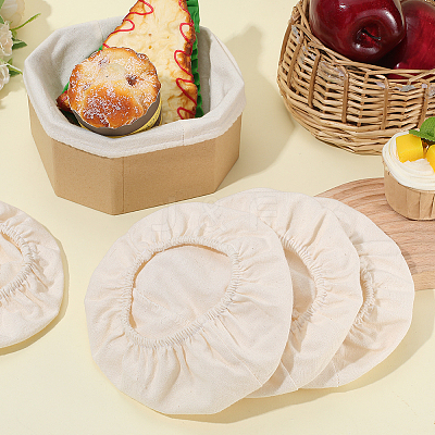 Reusable Fabric Bread Fermentation Cover AJEW-WH20070-031F-1