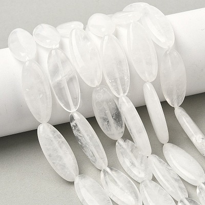 Natural Quartz Crystal Beads Strands G-B078-E16-01-1