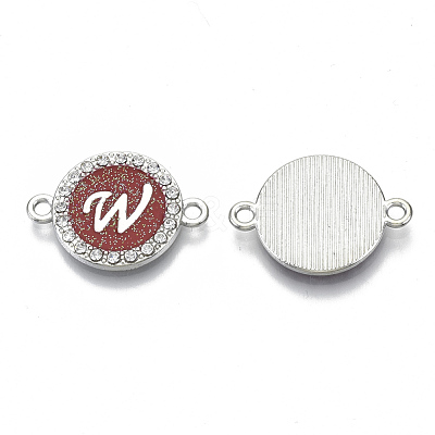Alloy Enamel Links Connectors ENAM-TAC0003-01S-05W-1