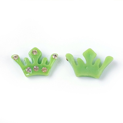Resin Cabochons RESI-WH0004-A07-1