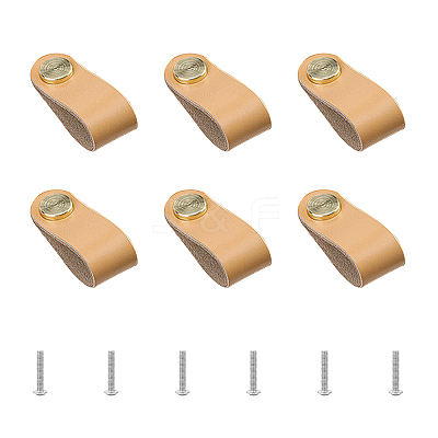 Leather Handle DIY-WH0182-20F-1