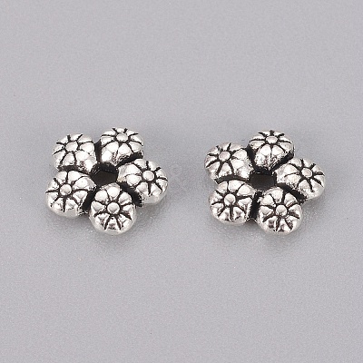 Tibetan Style Alloy Spacer Beads LS-LF10889Y-1
