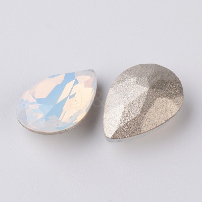 Faceted Teardrop K9 Glass Rhinestone Cabochons RGLA-I001-18x13mm-031-1