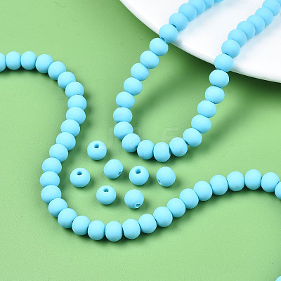 Handmade Polymer Clay Beads Strands CLAY-N008-053-10-1