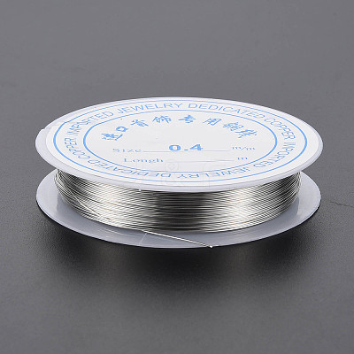 Round Copper Jewelry Wire CWIR-S002-0.4mm-01-1