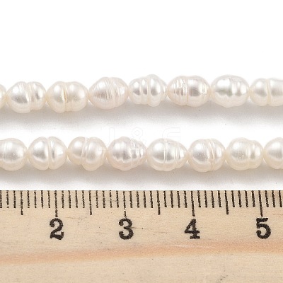 Natural Cultured Freshwater Pearl Beads Strands PEAR-P062-06C-1