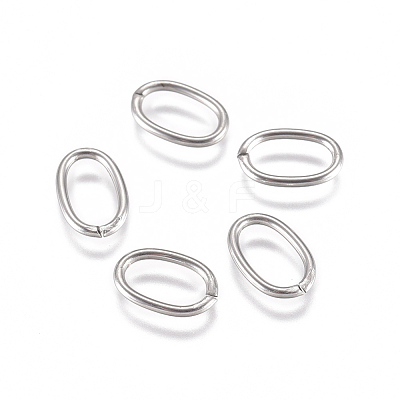 Tarnish Resistant 304 Stainless Steel Open Jump Rings STAS-L234-144B-1