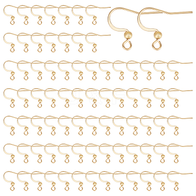 100Pcs 316 Surgical Stainless Steel Earring Hooks STAS-UN0058-62-1