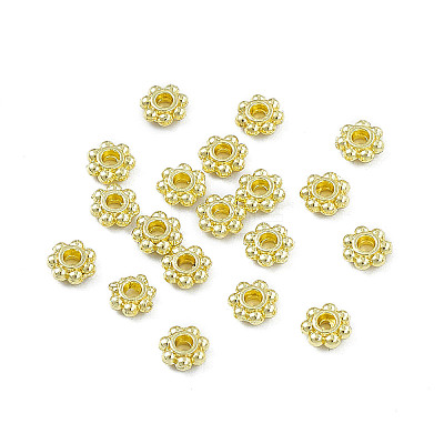 Rack Plating Alloy Spacer Beads PALLOY-I216-47LG-02-1