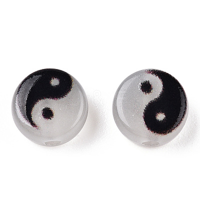 Luminous Transparent Acrylic Beads LACR-T001-01-1