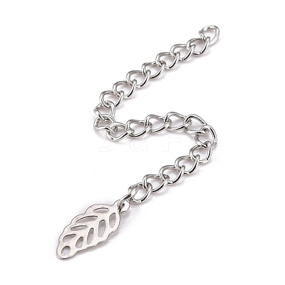 Tarnish Resistant 304 Stainless Steel Chain Extender STAS-F268-50P-1