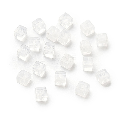 Transparent Acrylic Beads OACR-H044-04A-03-1
