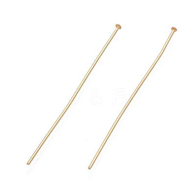 304 Stainless Steel Flat Head Pins X-STAS-L221-48G-1