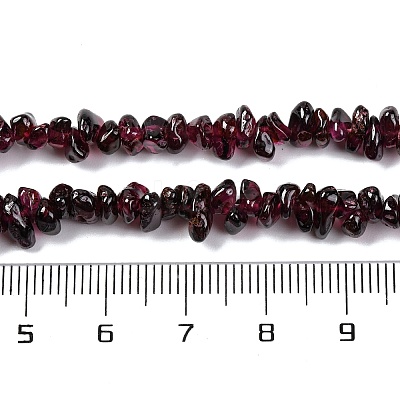 Natural Garnet Beads Strands F065-01A-1