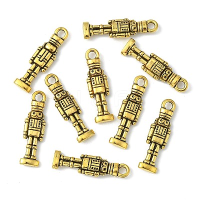 Tibetan Style Alloy Soldier Pendants TIBEP-GC160-AG-NR-1