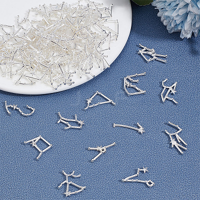 6 Sets Zinc Alloy Cabochons FIND-LP0001-67-1