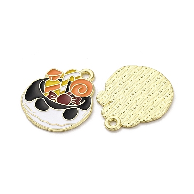 Halloween Alloy Enamel Pendants LS-STAS-I354-01G-J-1