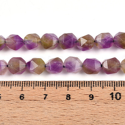 Dyed Natural White Jade Beads Strands G-T139-8mm-45P-1