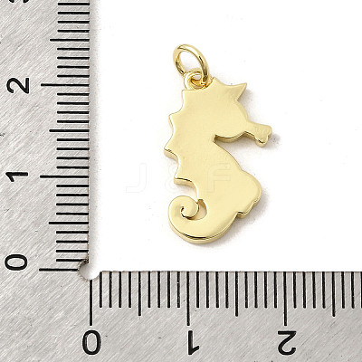 Brass Enamel Pendants KK-K302-22A-G-1