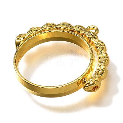 Alloy Open Back Bezel Pendants PALLOY-I223-17G-1