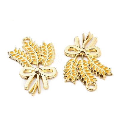 Alloy Enamel Pendants ENAM-D051-07G-1