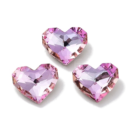 Glass Rhinestone Cabochons RGLA-G020-04D-D123-1