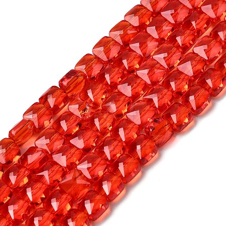Transparent Glass Beads Strands GLAA-L050-A13-1