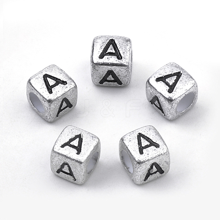 Plated Acrylic Beads X1-PB43C9308-A-1