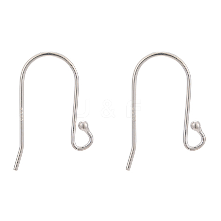 925 Sterling Silver Earring Hooks STER-G011-08-1