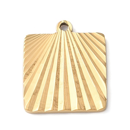 Ion Plating(IP) 304 Stainless Steel Pendants STAS-D025-03G-01-1