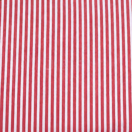 Stripe Cotton Fabric DIY-WH0671-390A-1