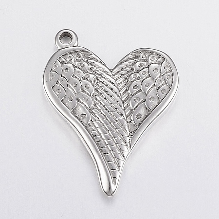 Non-Tarnish 304 Stainless Steel Pendants STAS-G172-05P-1