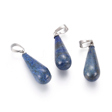 Natural Lapis Lazuli Pendants G-G804-A06-1