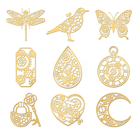 Nickel Decoration Stickers DIY-WH0450-089-1