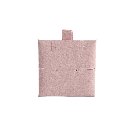 Double-Sided Microfiber Jewelry Insert Card LS-PW-WG83078-06-1