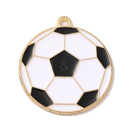 Alloy Enamel Pendants ENAM-R147-13B-G-1