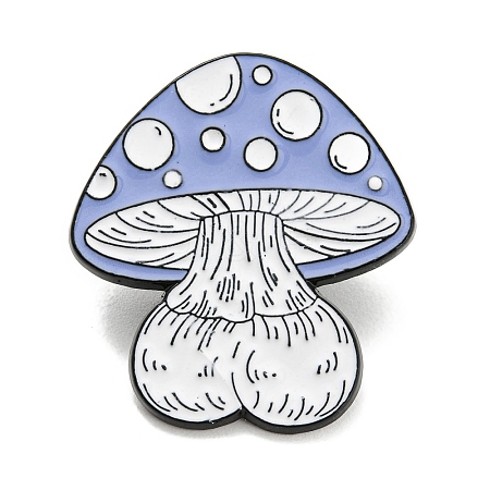 Mushroom Elf Enamel Pins JEWB-P021-C01-1