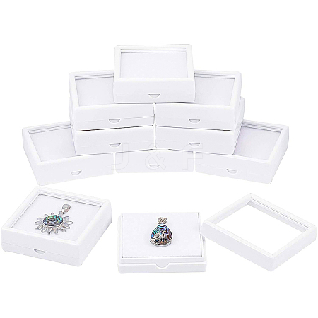 Acrylic Jewelry Box LS-CON-WH0074-02A-1