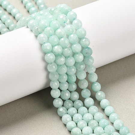 Natural Malaysia Jade Beads Strands G-K288-6mm-13-1