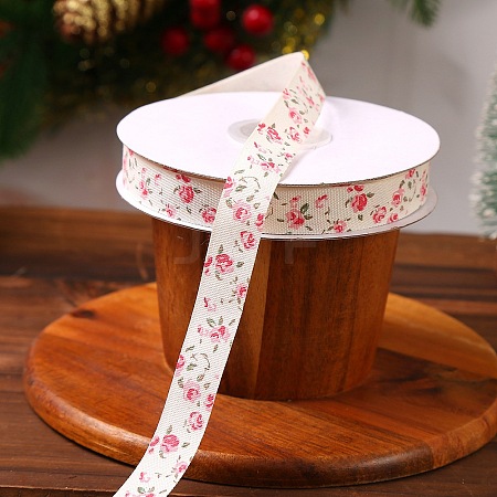Cotton Ribbons SRIB-WH0011-391G-1