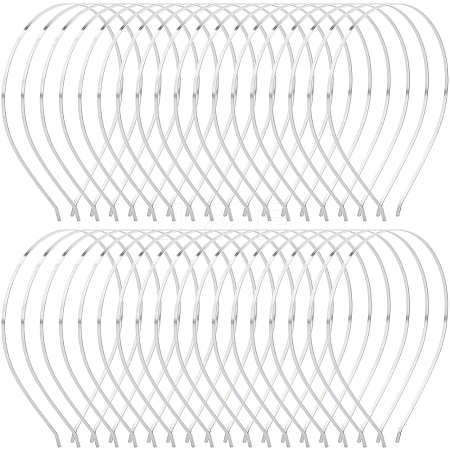 36Pcs Iron Hair Band Findings OHAR-OC0001-11-1
