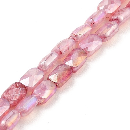 Imitation Jade Glass Beads Strands GLAA-P058-04A-03-1