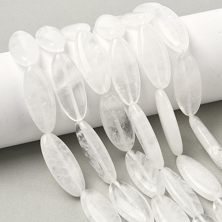 Natural Quartz Crystal Beads Strands G-B078-E16-01-1