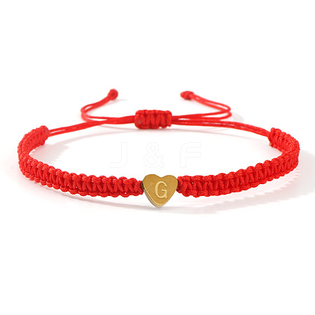 304 Stainless Steel Bead Braided Bead Bracelets HG7153-7-1