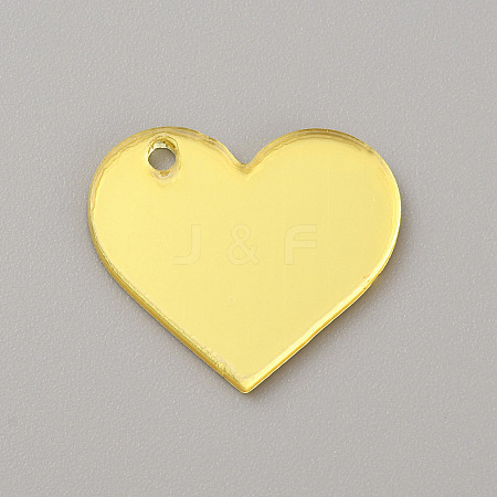 Transparent Acrylic Pendants LS-OACR-WH0016-15B-02-1