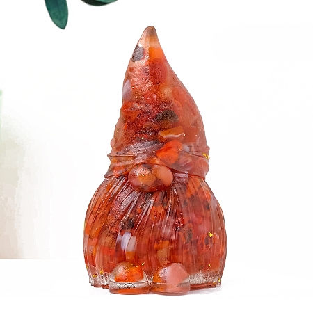 Natural Carnelian Gnome Display Decorations PW-WG45A23-26-1