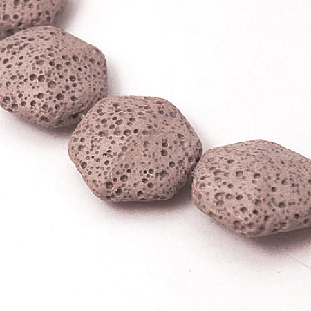 Natural Lava Rock Beads Strands G-I033-10-1